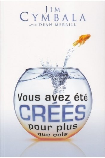 VOUS AVEZ ÉTÉ CRÉES POUR PLUS QUE CELA