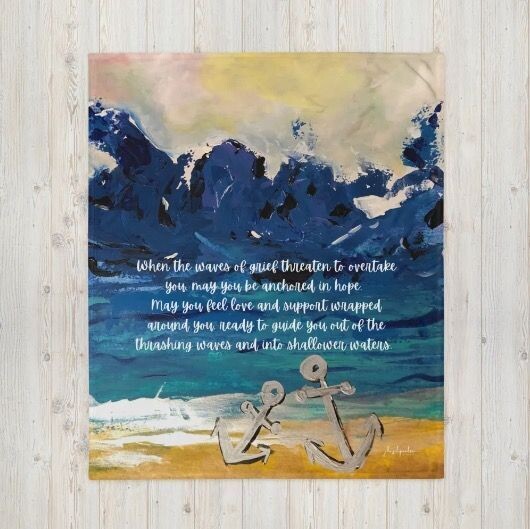 "Anchored In Hope" Blanket