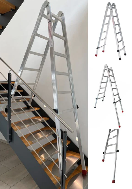 Gödde Treppenleiter 2 x 6 Stufen (Anlegeleiter, Stehleiter, Treppenleiter) 20 % Jubiläumsrabatt bis zum 09.02.2025 Gödde Treppenleiter 2 x 6 Stufen (Anlegeleiter, Stehleiter, Treppenleiter) 20 % Jubiläumsrabatt bis zum 09.02.2025