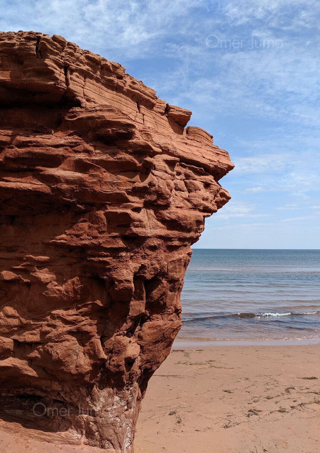 PEI&#39;s Iconic Teacup Rock - Photograph by Omer Juma