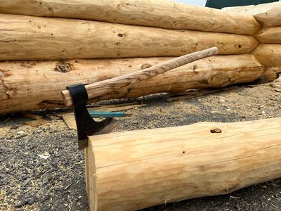 Bearded axe Rinaldi №306N4 - Barbuta model