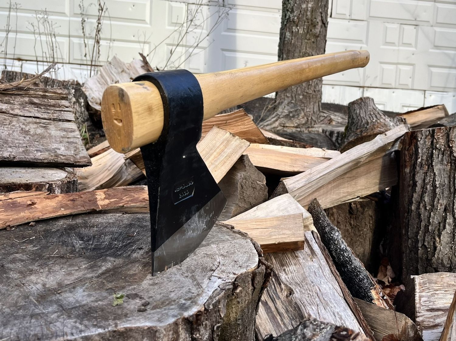 Large Verdugo felling ax №154C 1800g - Biscayne model