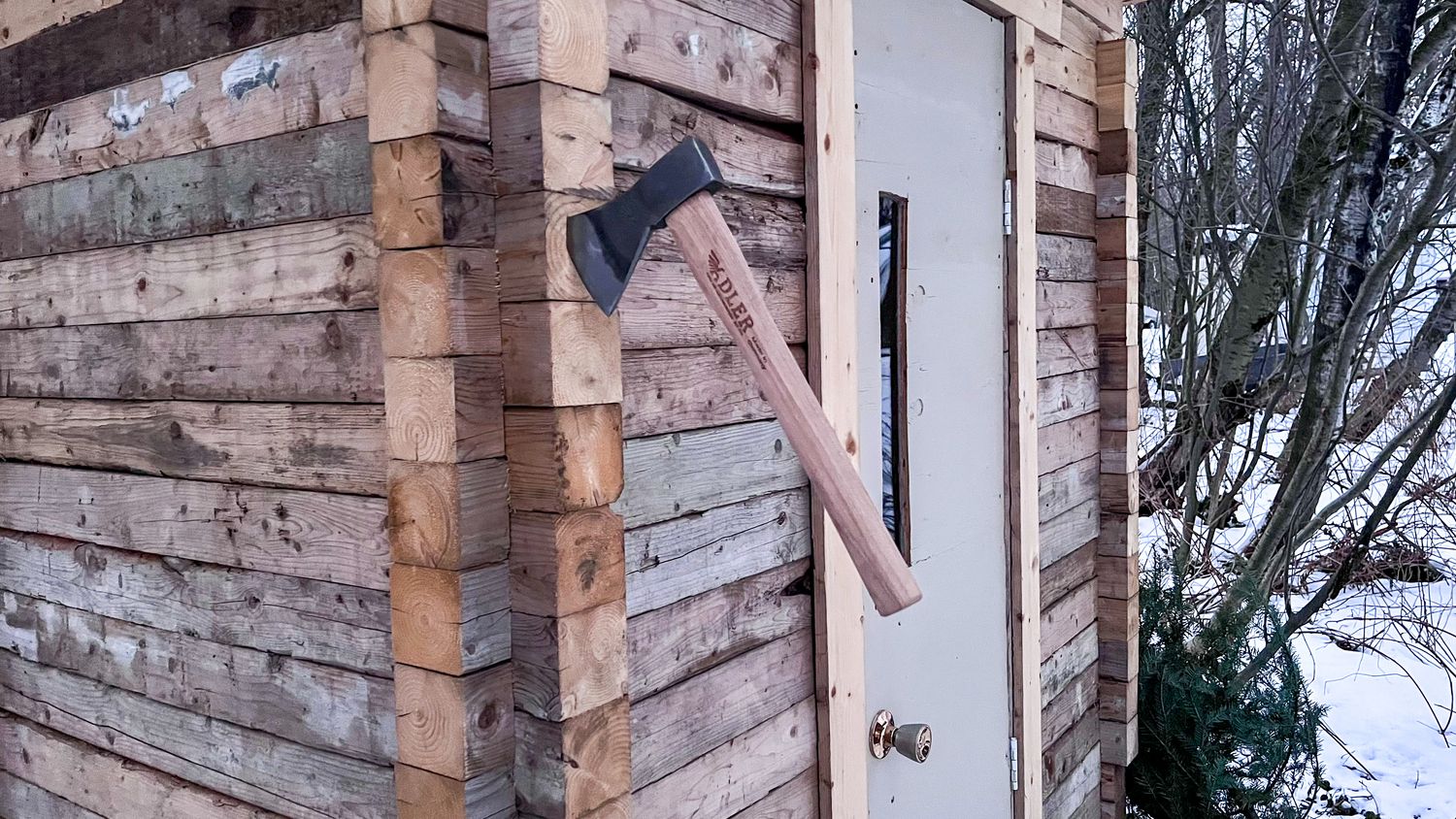 Adler Rheinland Throwing hatchet 600 g - Rheinland pattern
