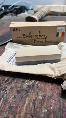 DELUXE Belgian YELLOW Coticule sharpening stone 75X30 mm extra-fine grain