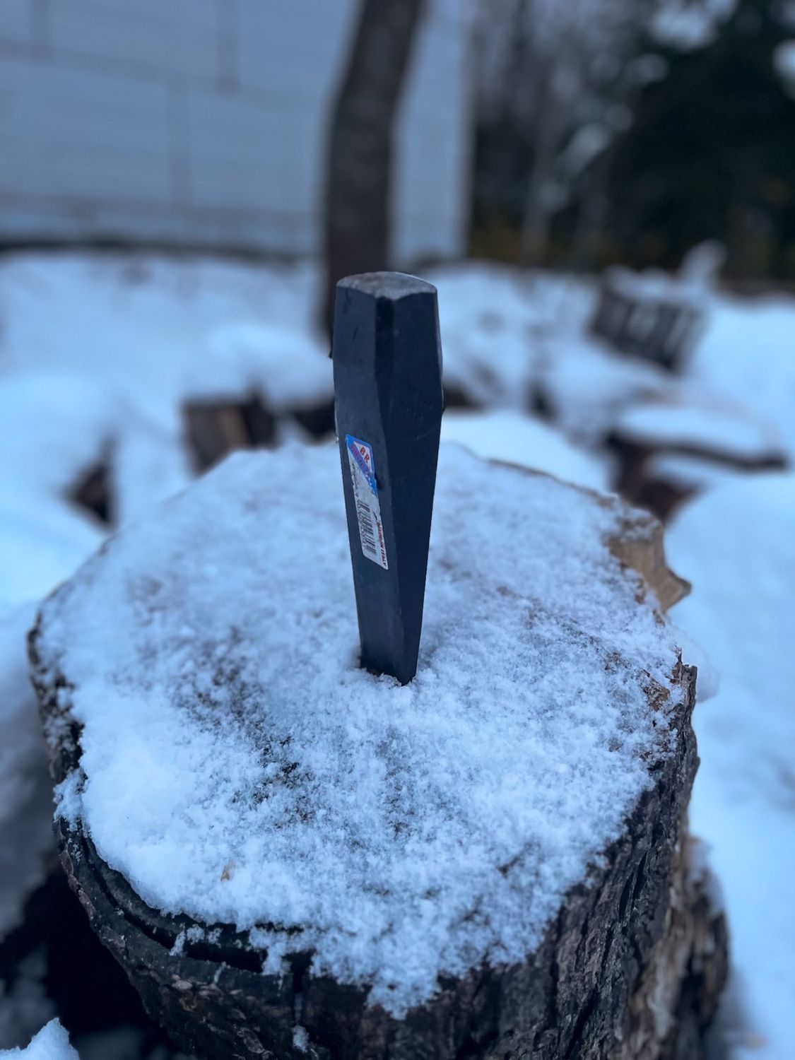 Forged Splitting &amp; Felling Wedge 1500 g / 3.3 lbs — BR Rinaldi