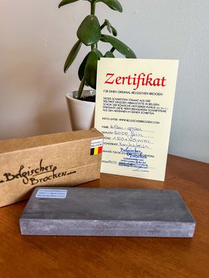 DELUXE Belgian Blue Coticule sharpening stone 150X50 mm