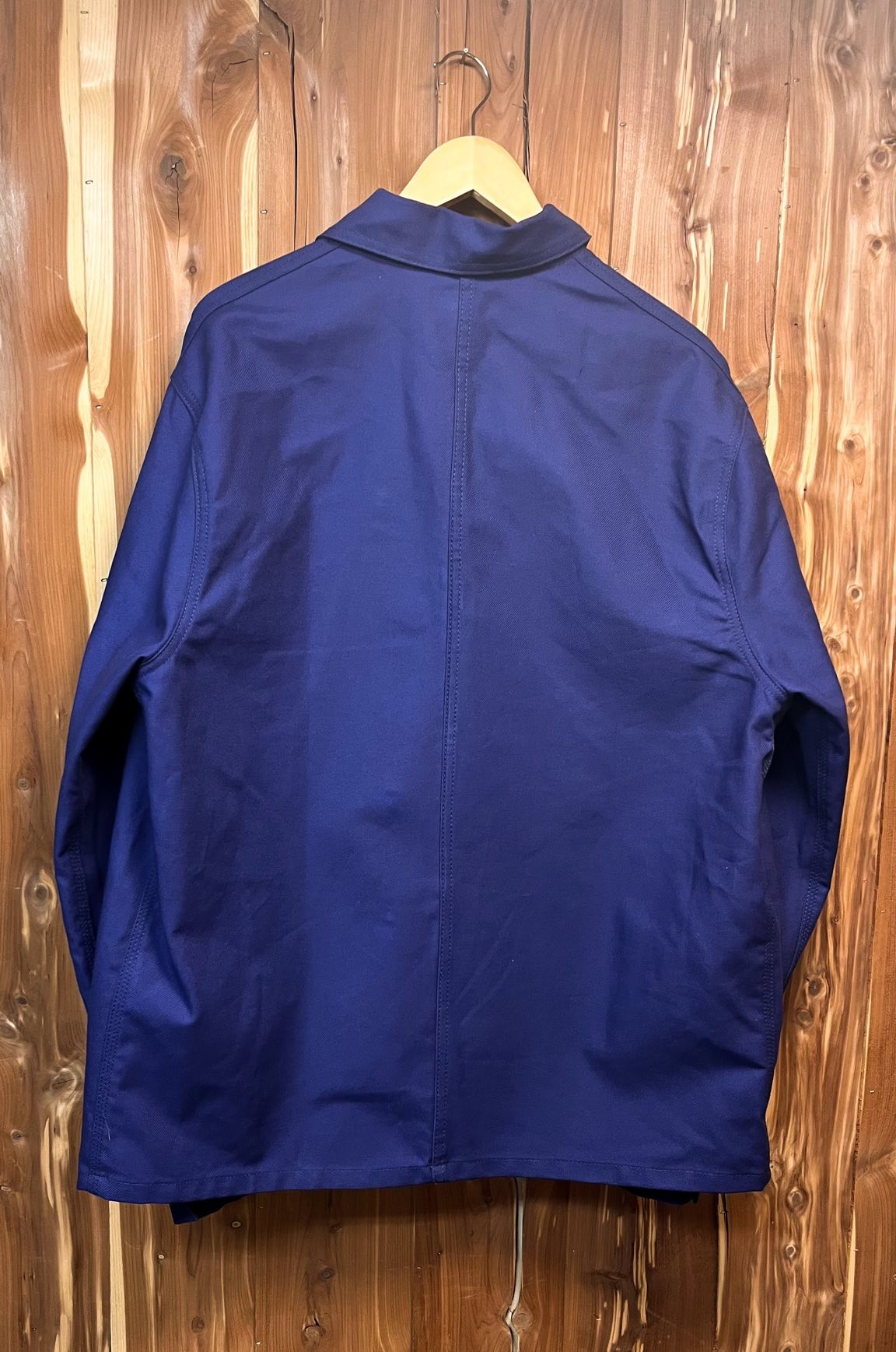 Navy 100% coton Work Jacket - Le Laboureur