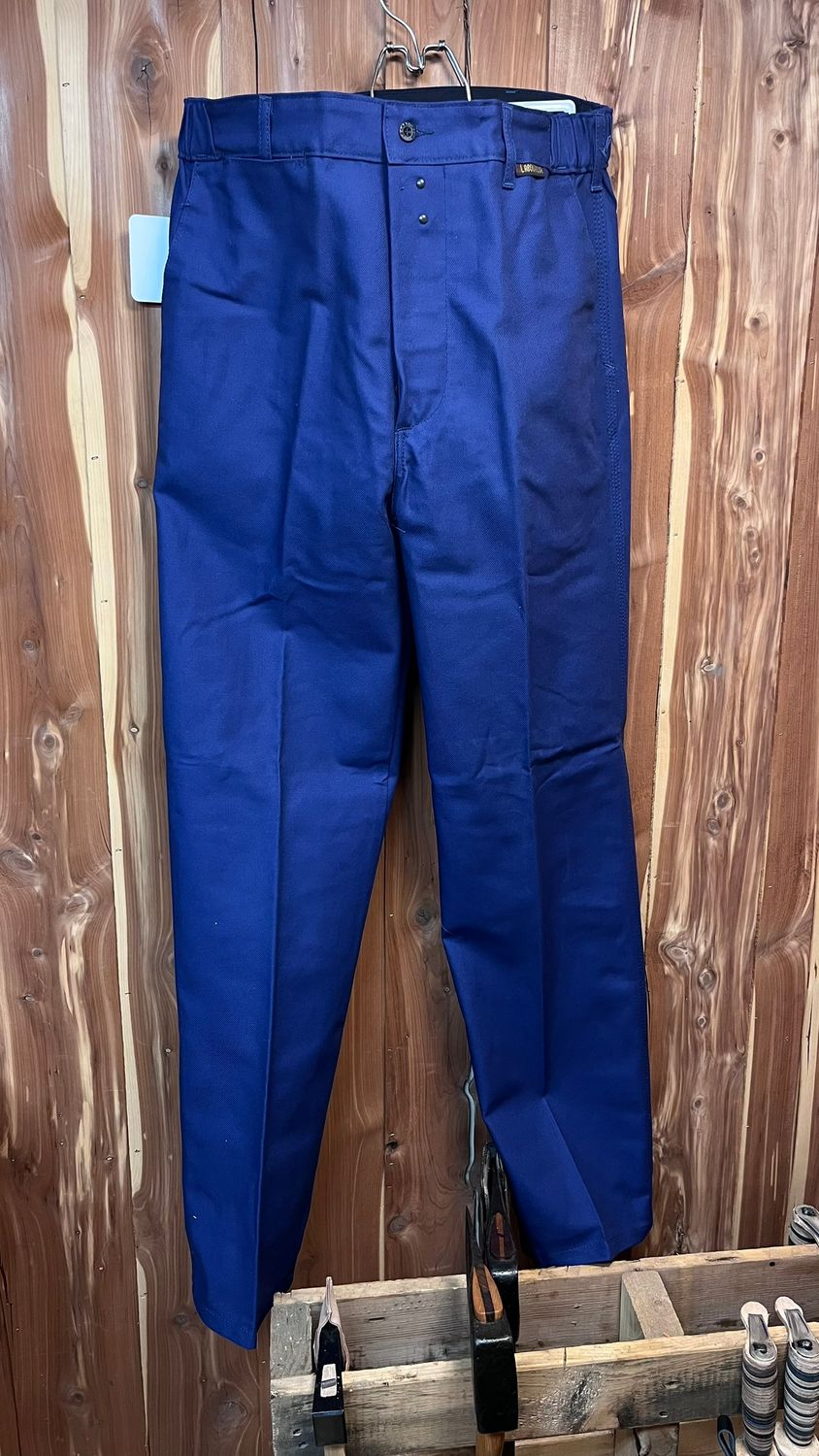 Straight Work Pants 100% coton Navy - Le Laboureur