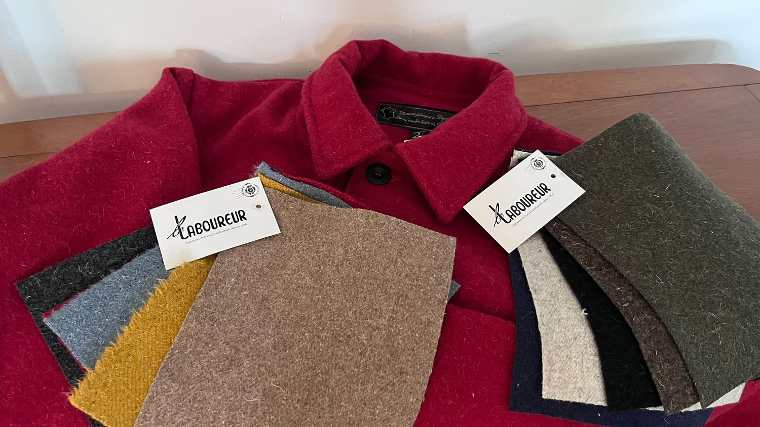 100% Wool Work Coat, Dyed in Various Colors – Le Laboureur