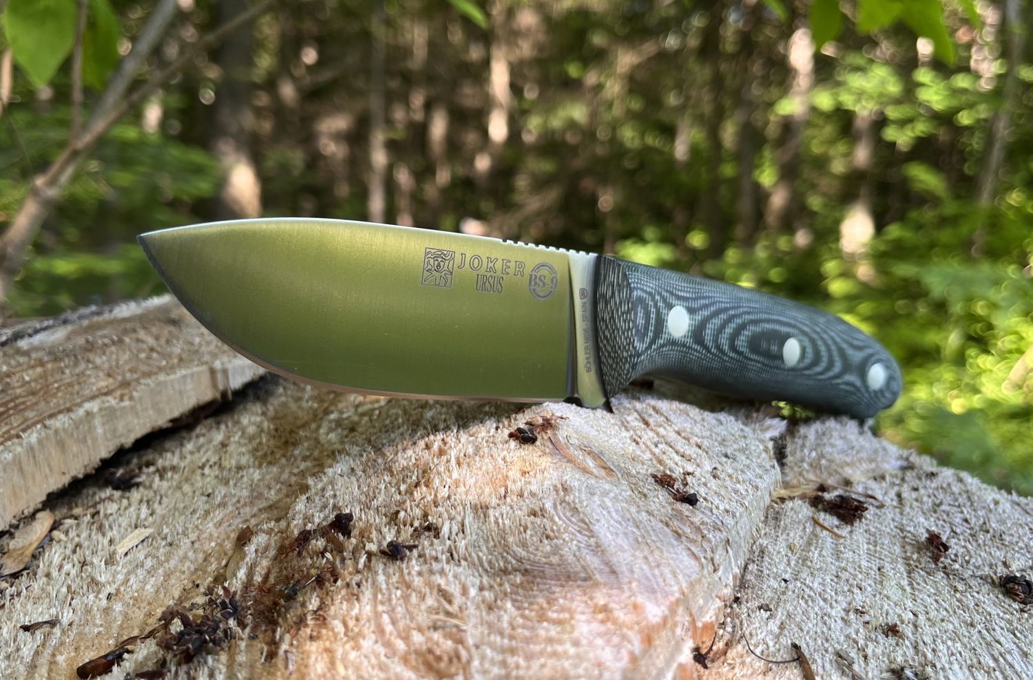 Camp knife URSUS CV116-P with firesteel - Cuchillería Joker