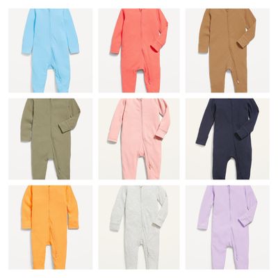 Embroidered Zip Up Sleepers