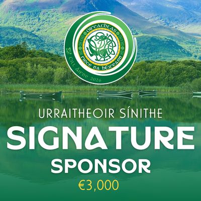 Urraitheoir Sínithe | Signature Sponsor
