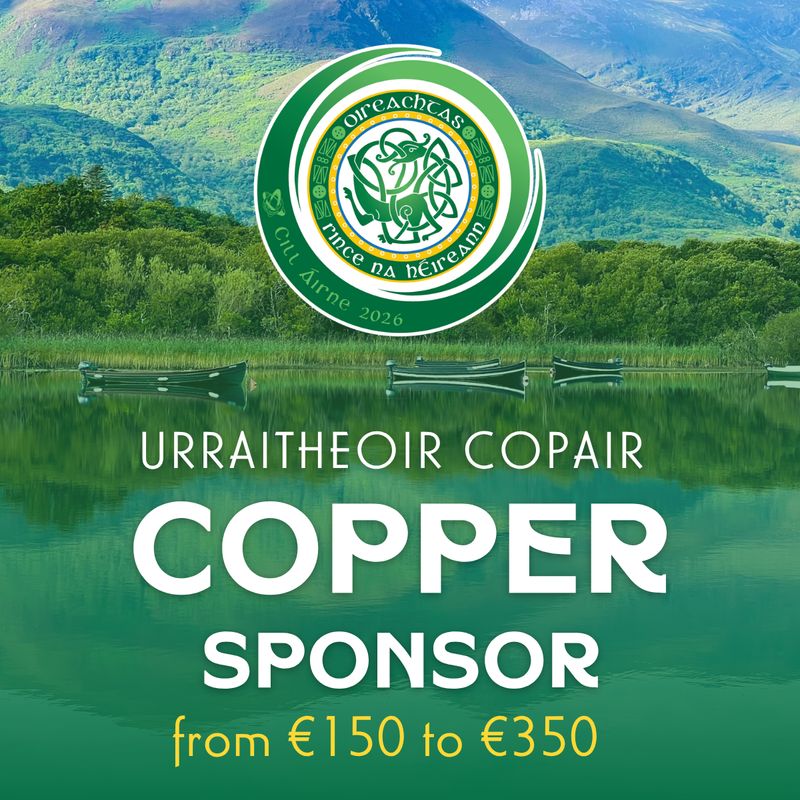 Urraitheoir Copair | Copper Sponsor