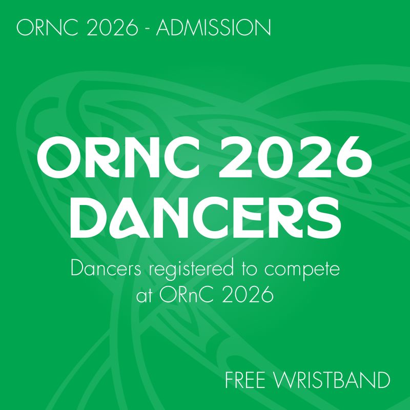 Wristbands - ORnC 2026 Registered Dancers