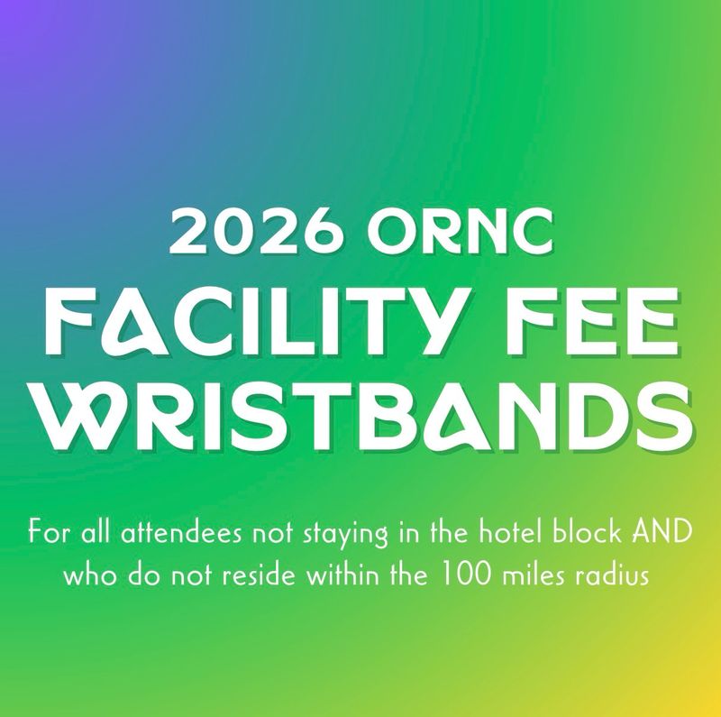 ORnC Daily Facility Fee Wristband