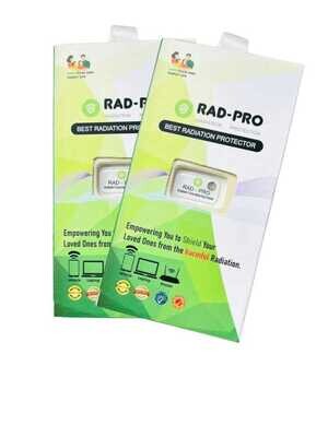 Rad-Pro | 2- Mobile Radiation Protection Sticker (Combo Pack)