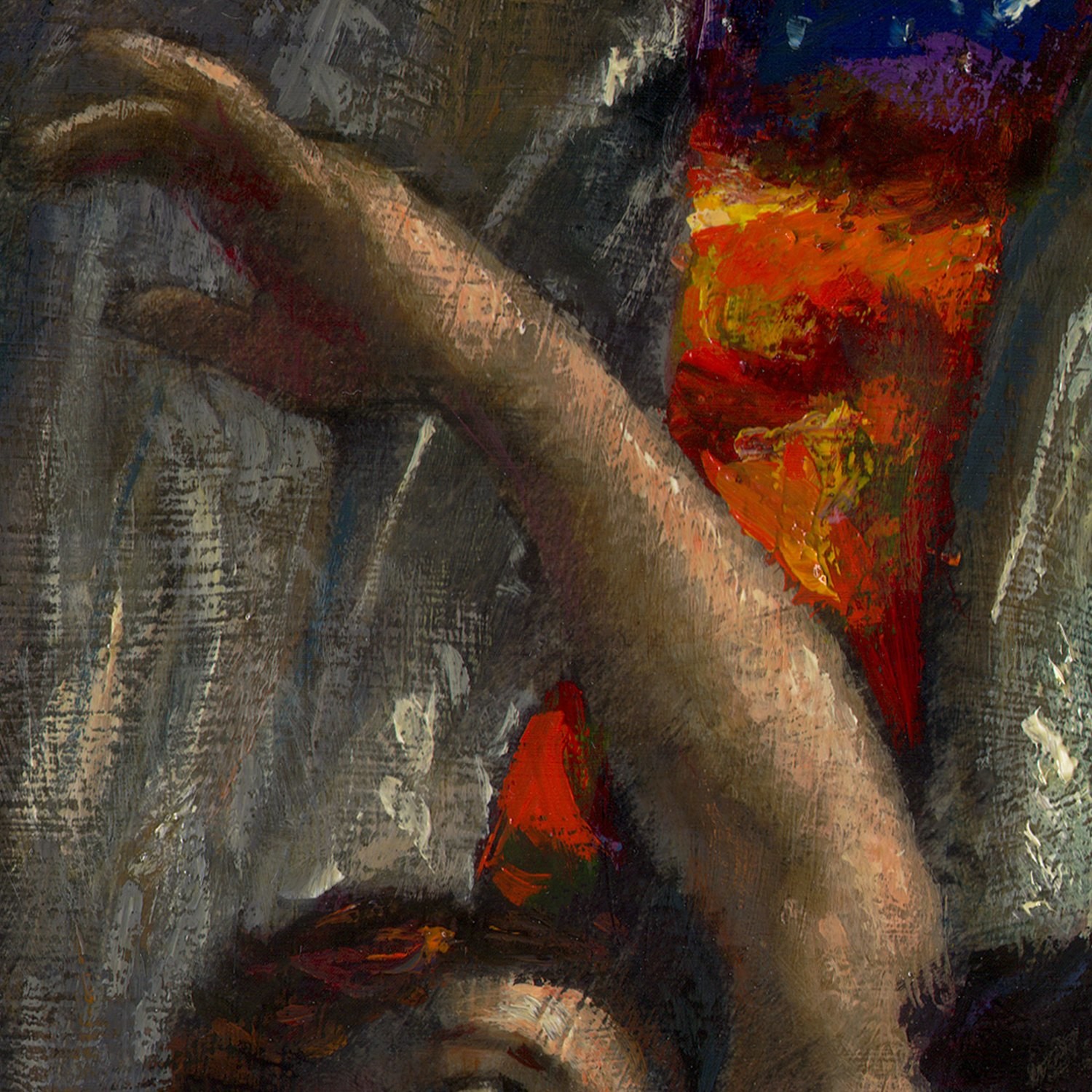 "Daedalus and Icarus " Original Painting