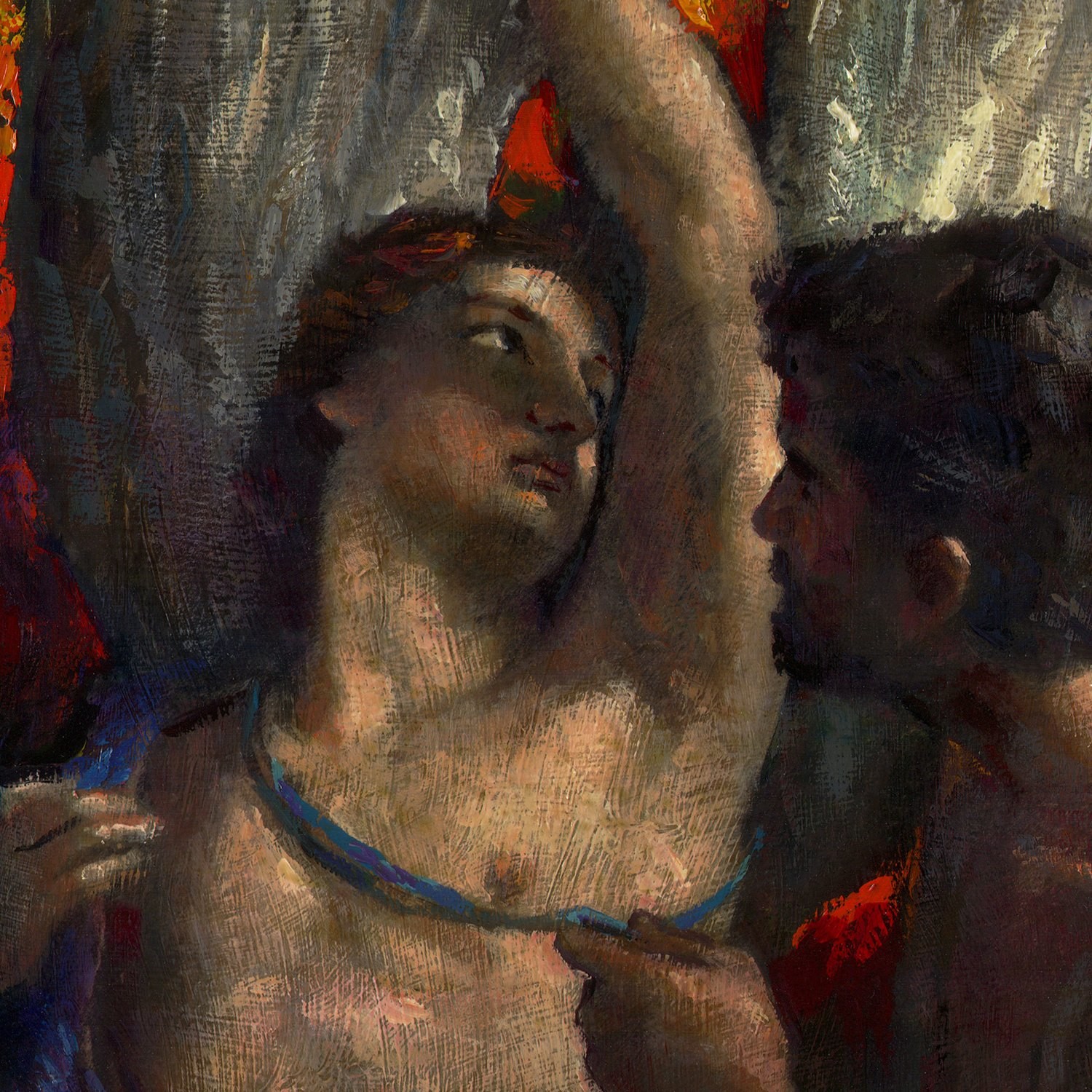 "Daedalus and Icarus " Original Painting