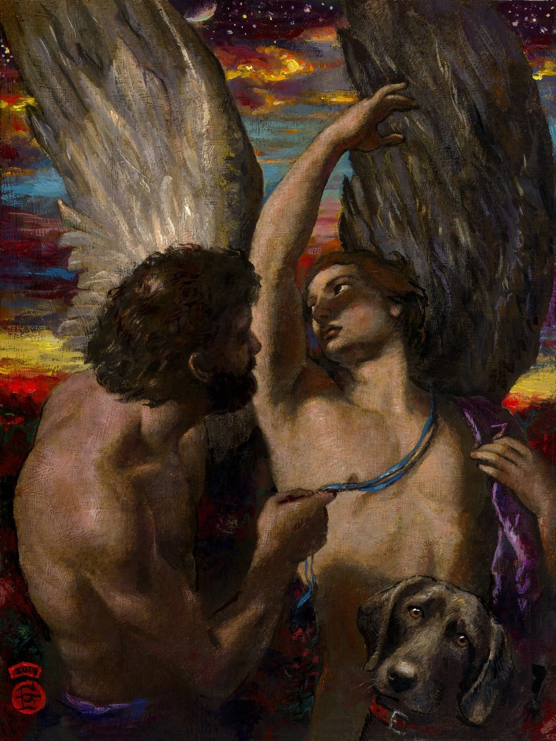 "Night Flight " Original Painting