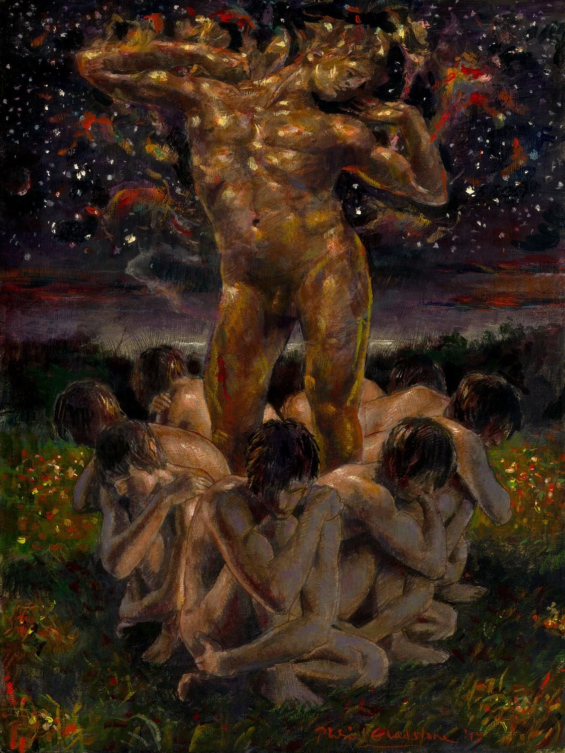 "The Rising" Original Painting