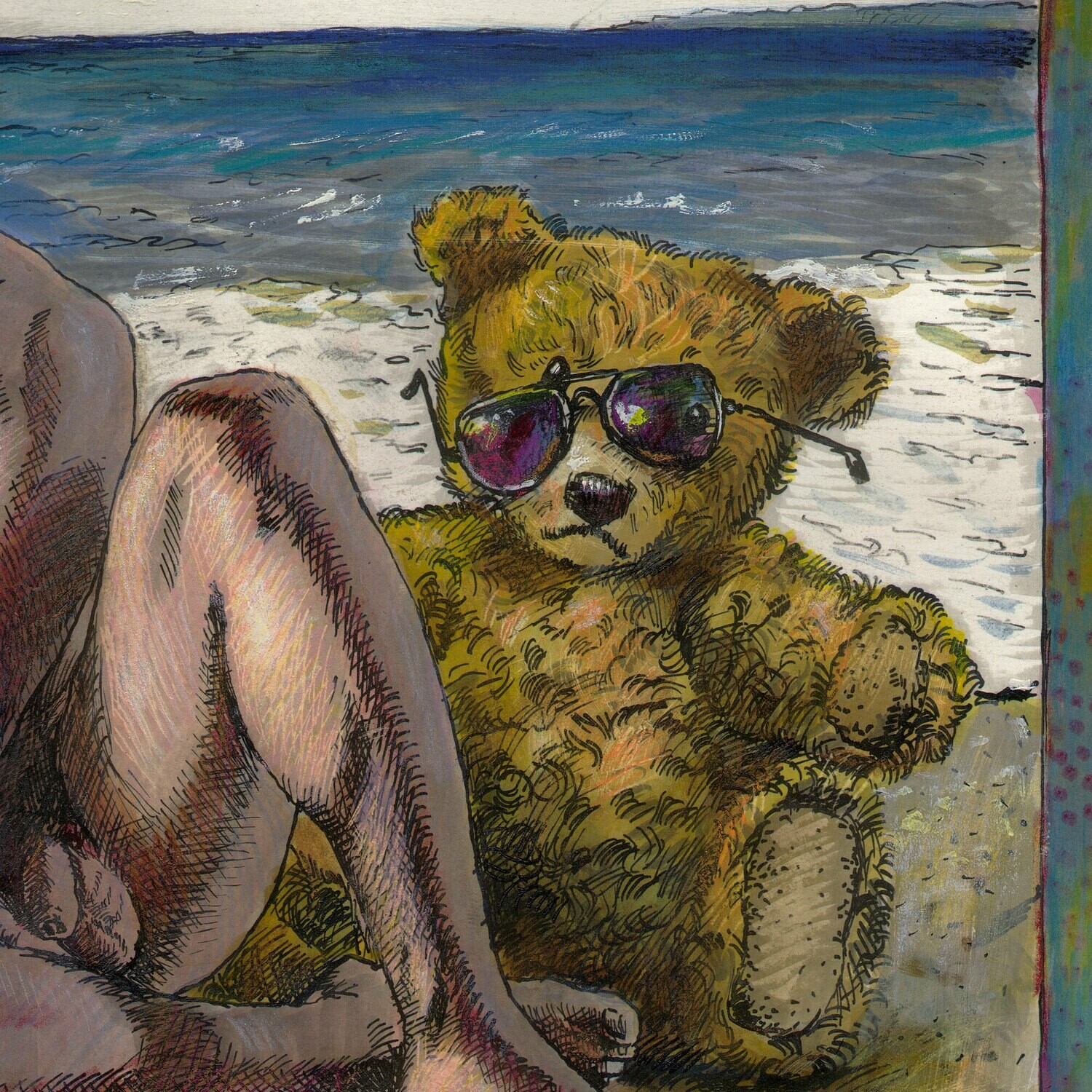 "Aviators" Original Work on Paper