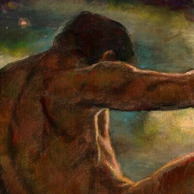 "Struggle " Original Painting
