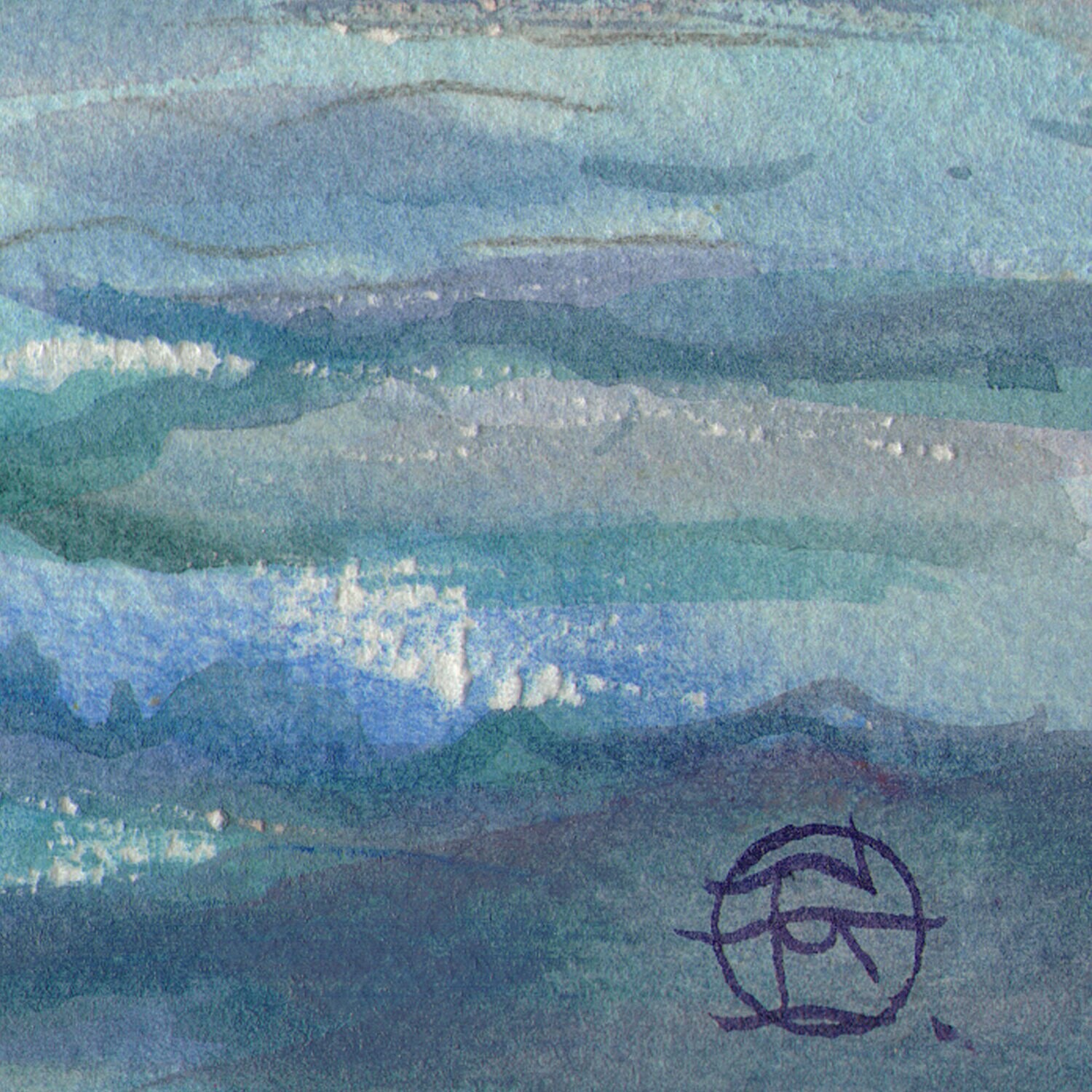 "Halfway" Original Watercolor