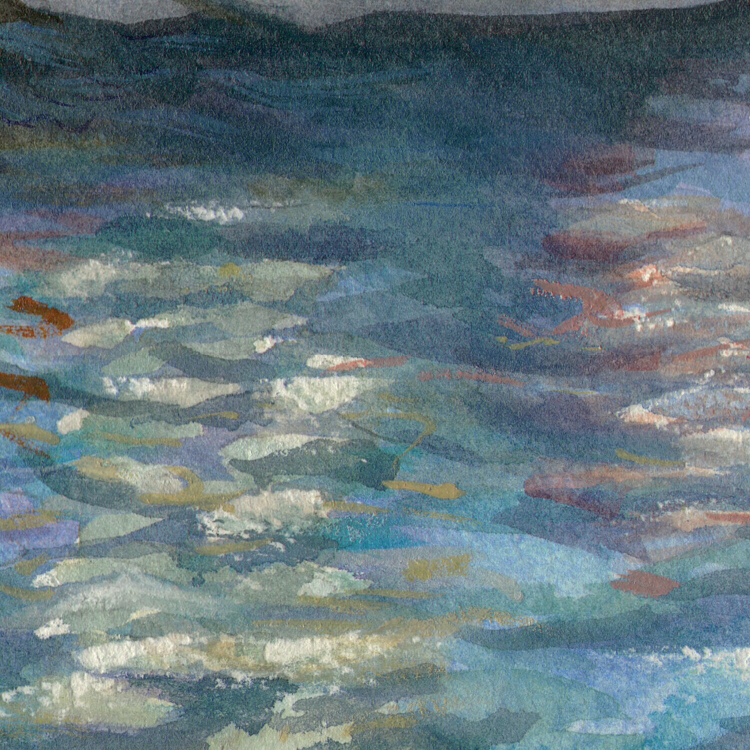 "Halfway" Original Watercolor