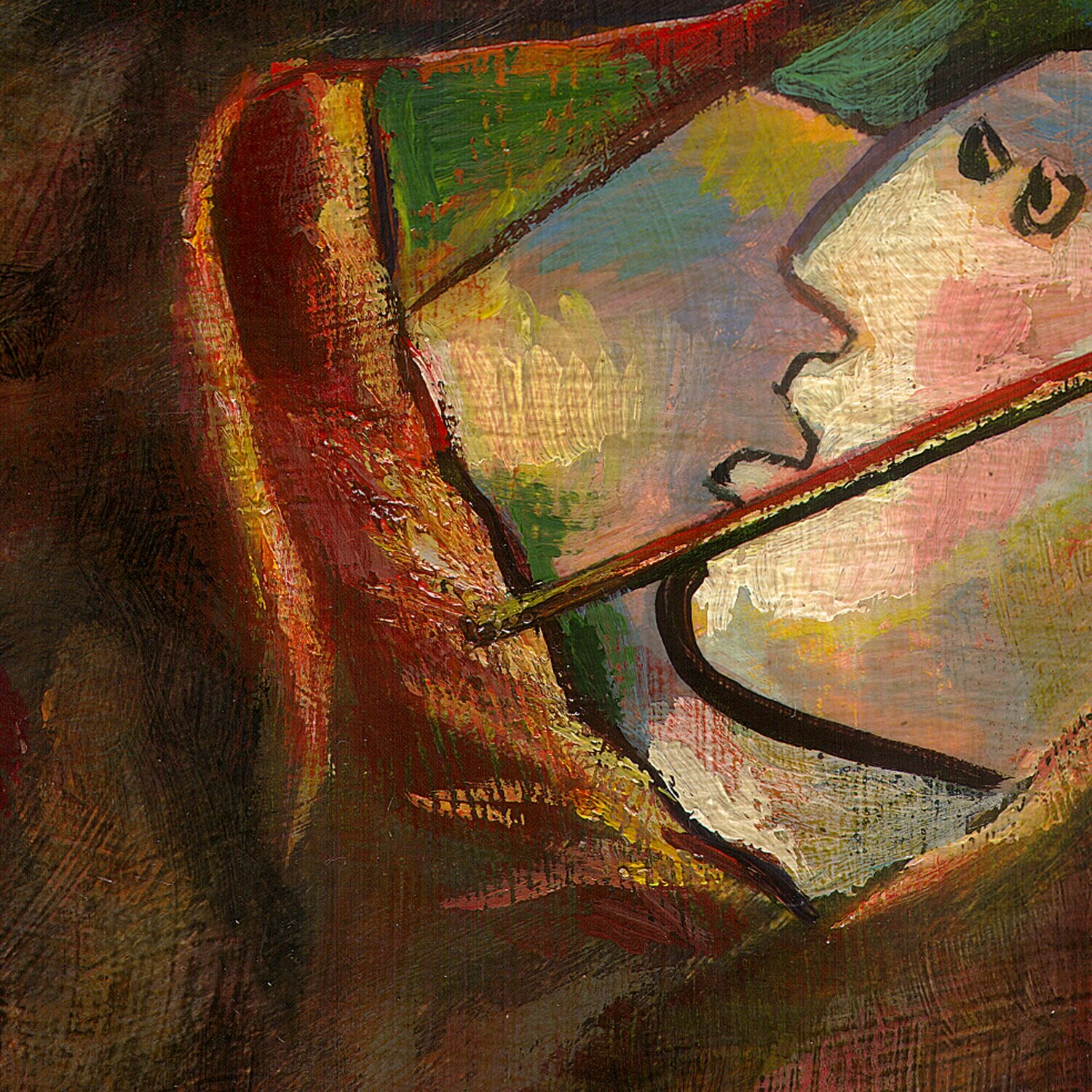 "Struggle " Original Painting