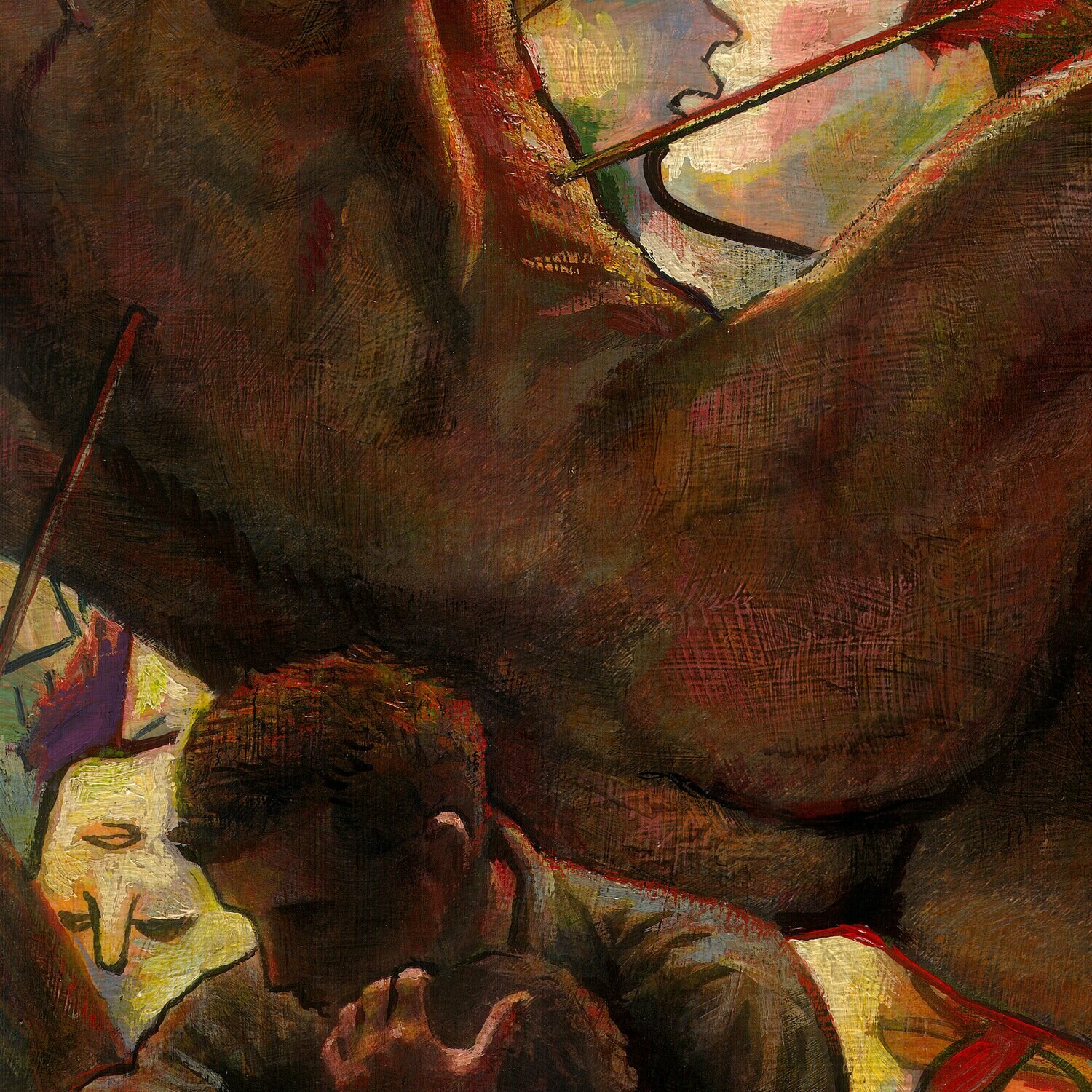 "Struggle " Original Painting