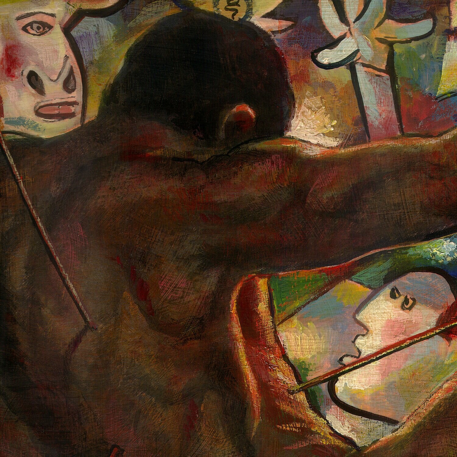 "Struggle " Original Painting