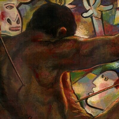 "Struggle " Original Painting