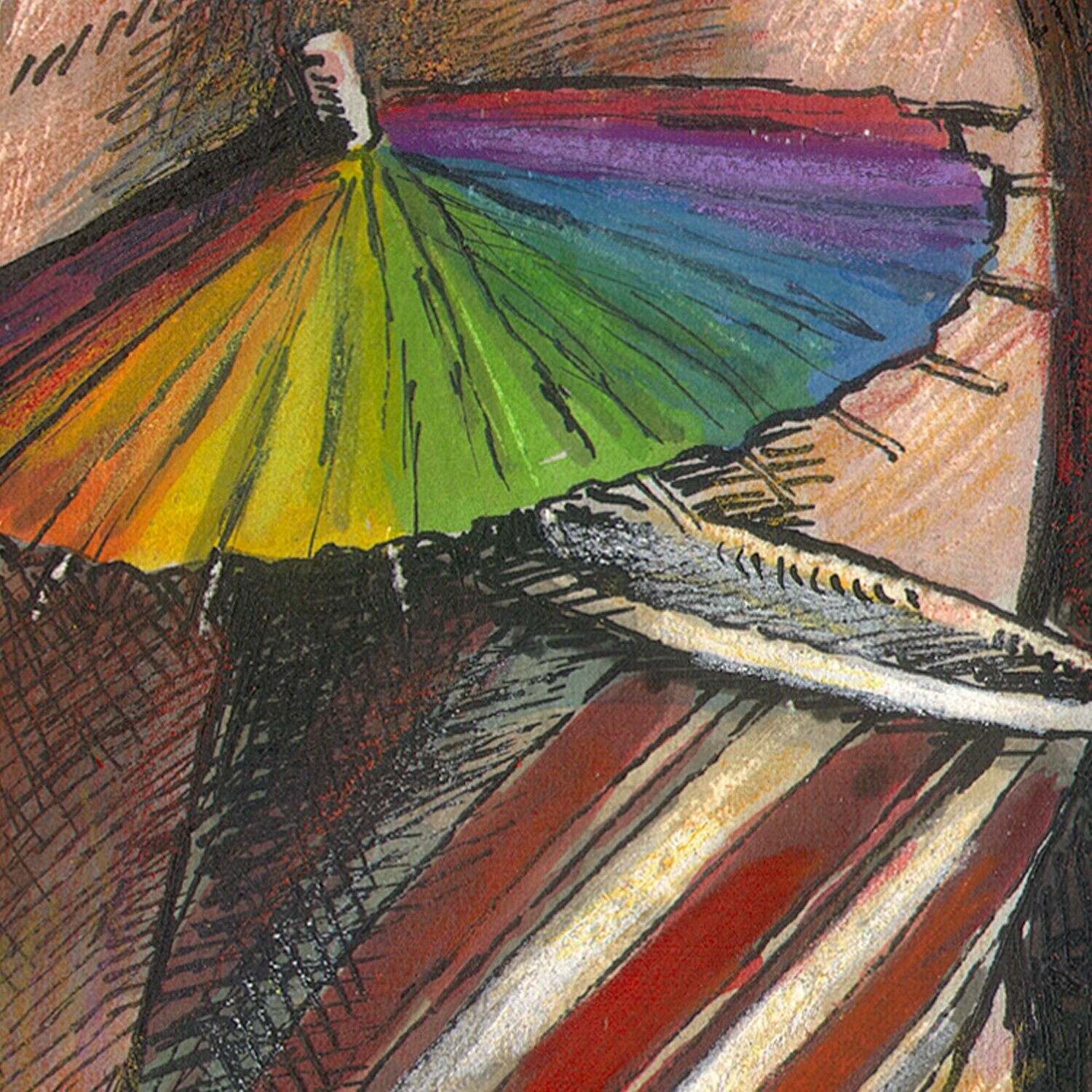 "Landing Party" Original Work on Paper