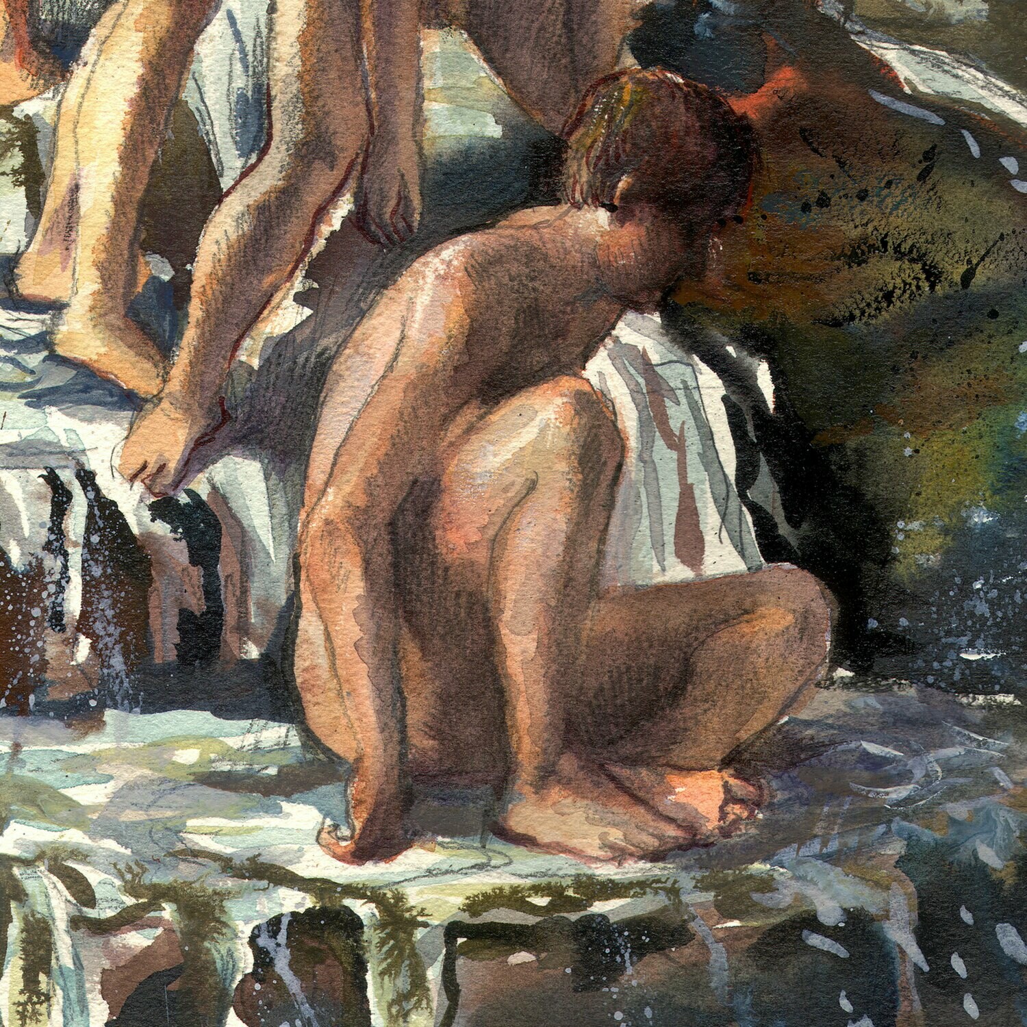 "Fall" Original Watercolor
