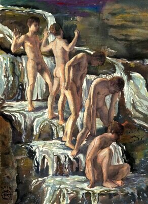 "Fall" Original Watercolor