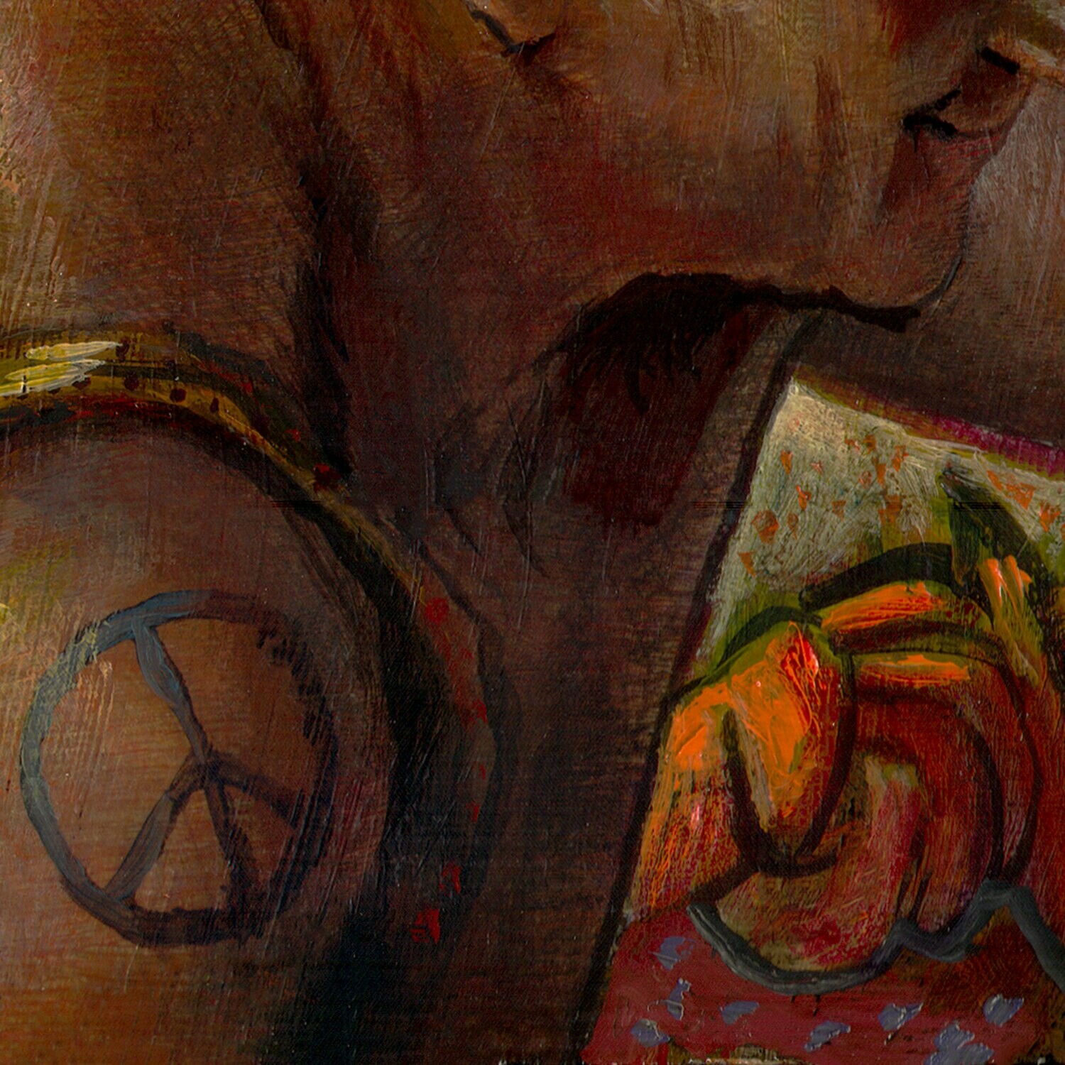 "Bird in the Hand" Original Painting