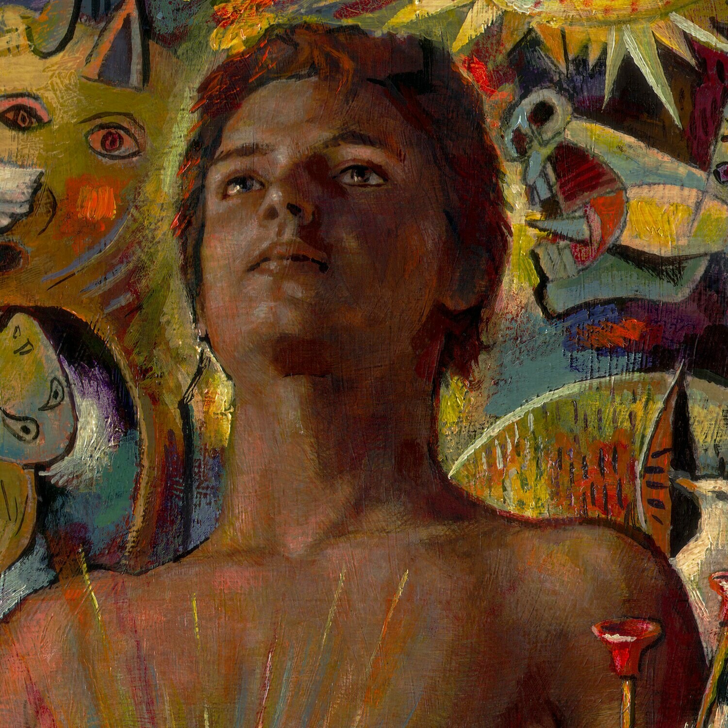 "Bird in the Hand" Original Painting