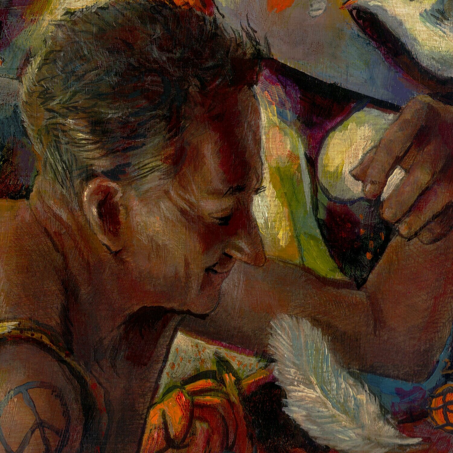 "Bird in the Hand" Original Painting