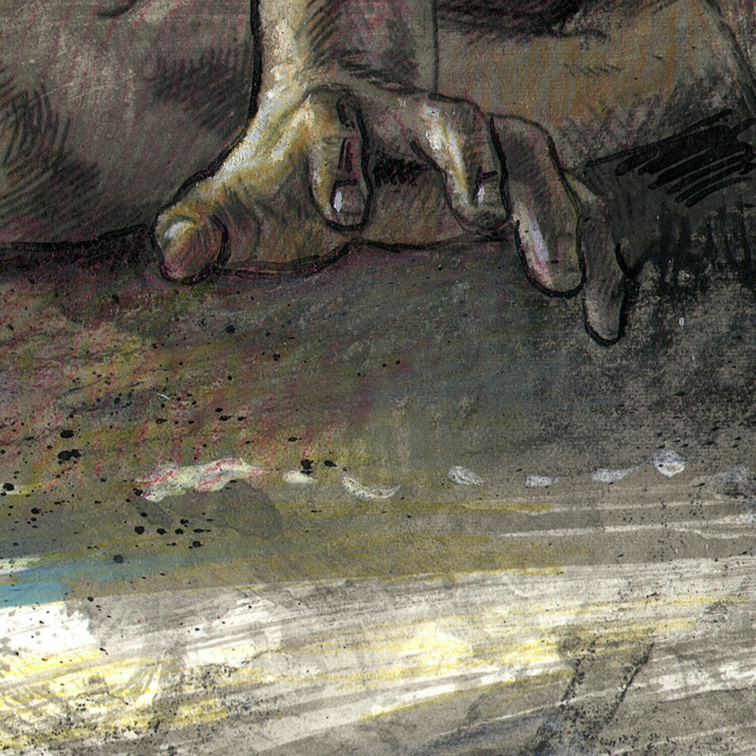 "Cave" Original Drawing