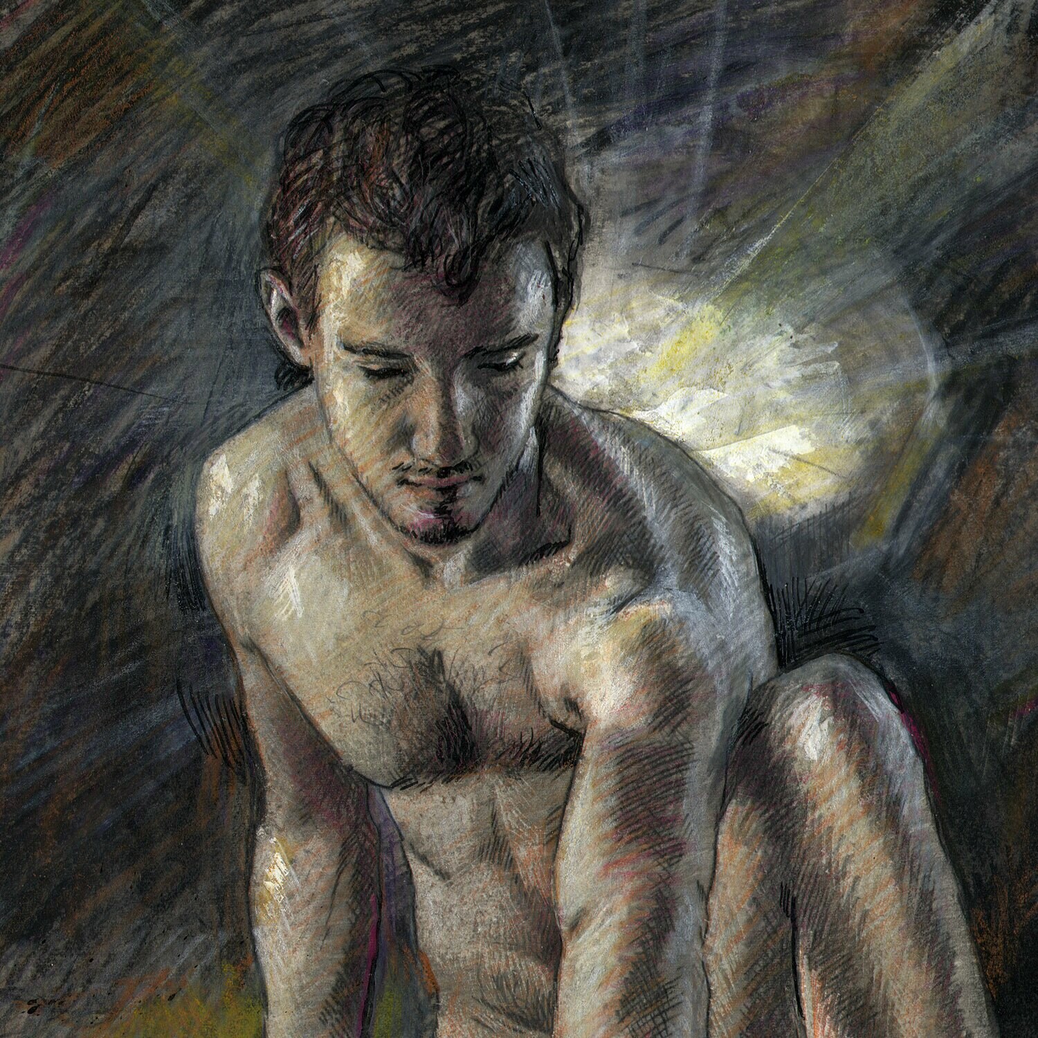 "Cave" Original Drawing