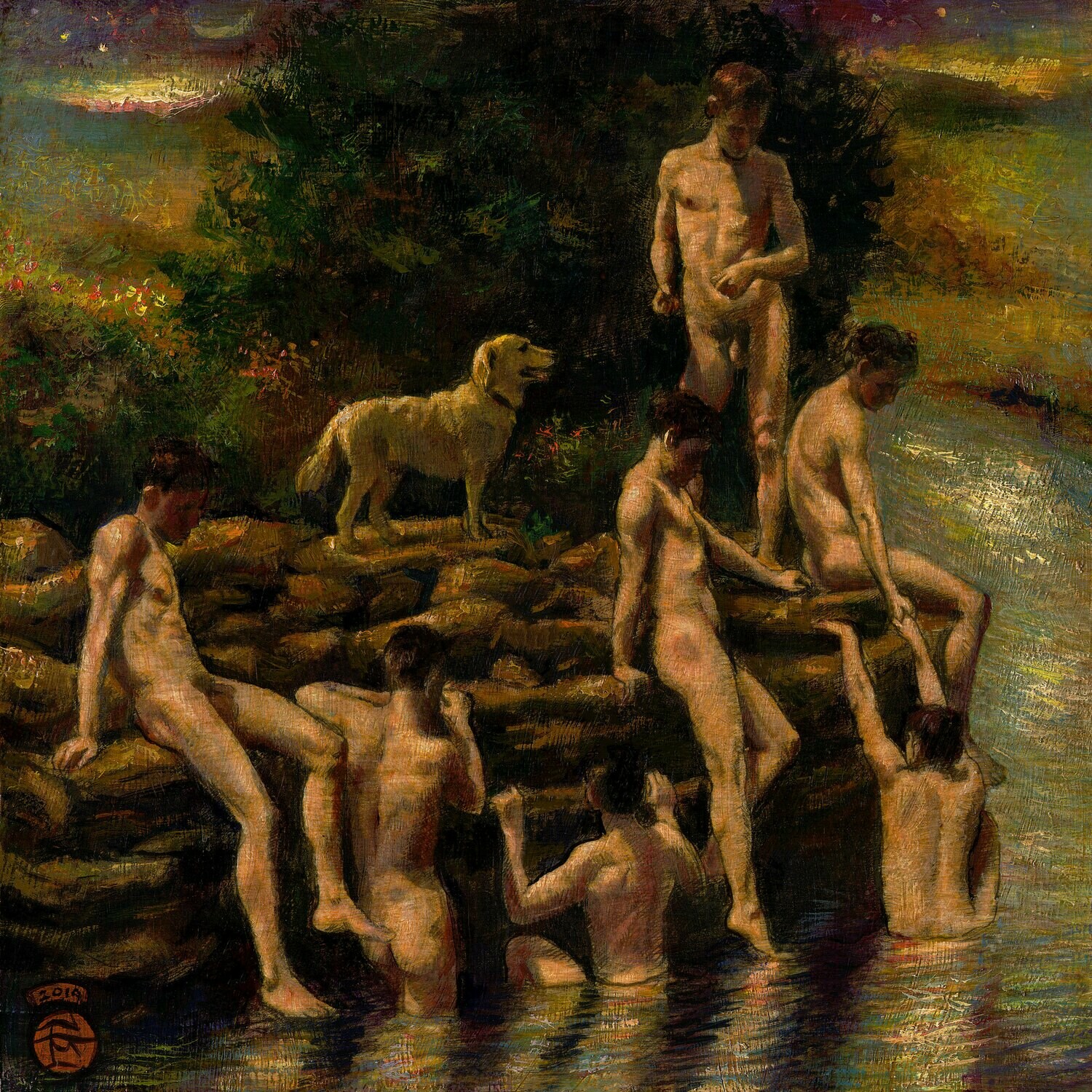 "The Eight" Original Painting