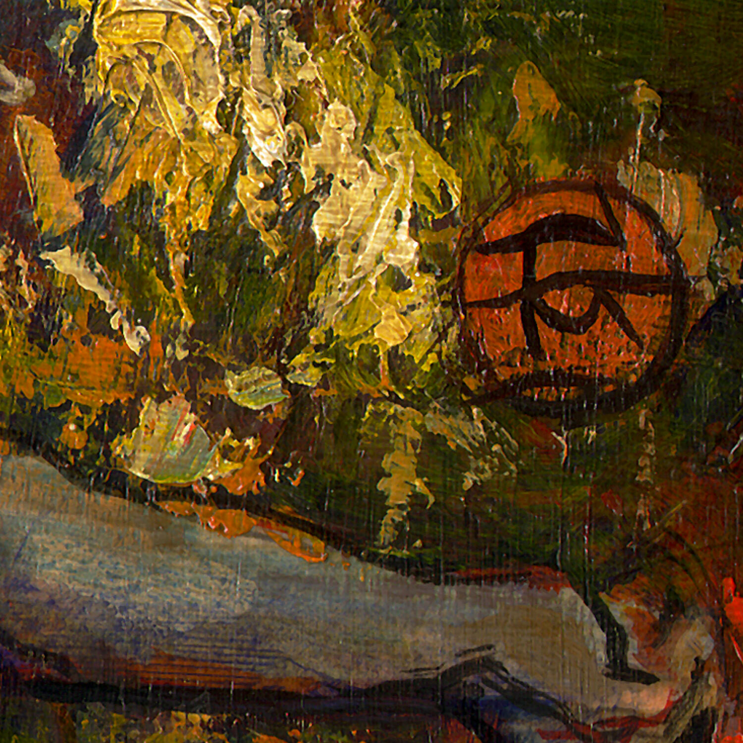 "Falling" Original Painting on Panel