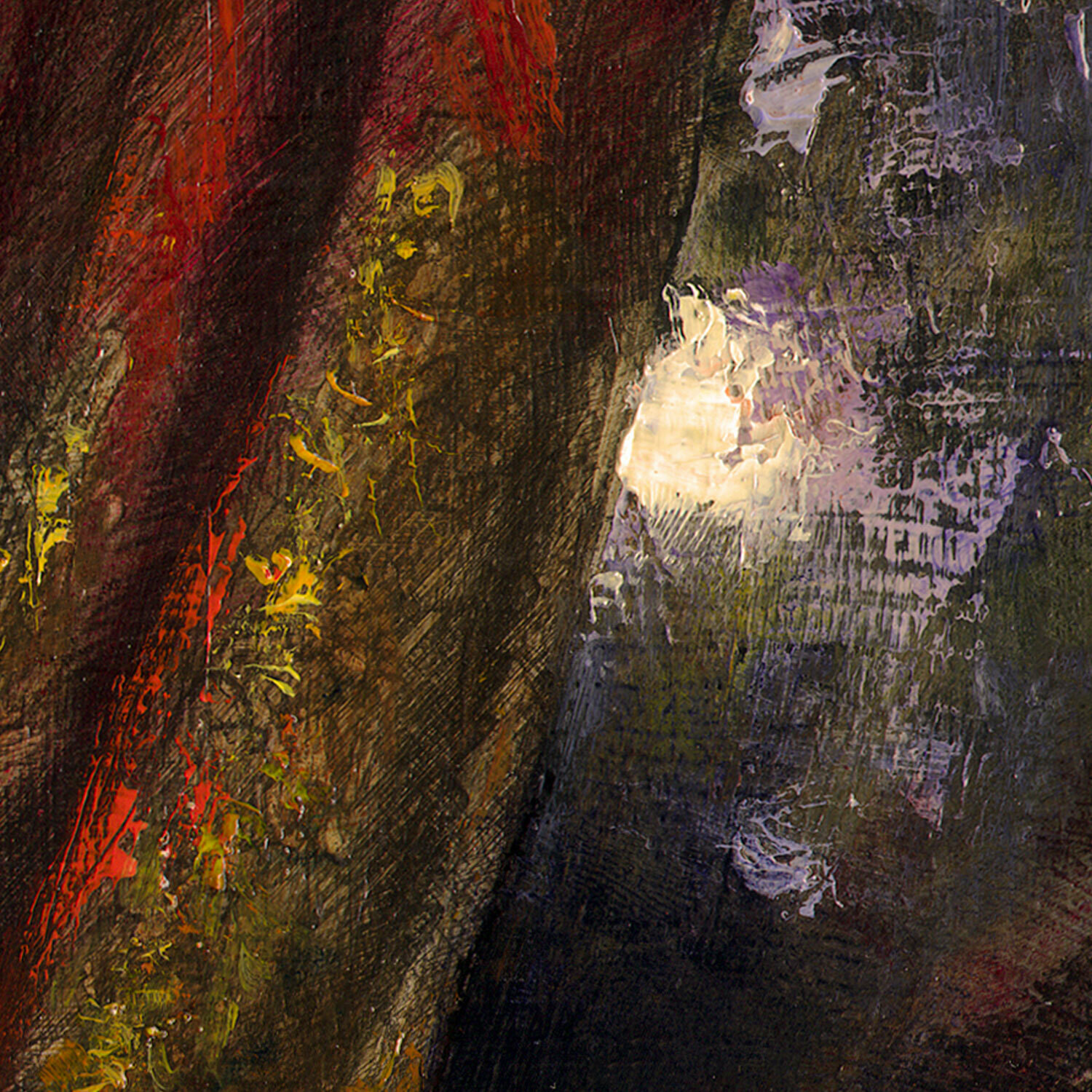 "The Curtain" Original Painting