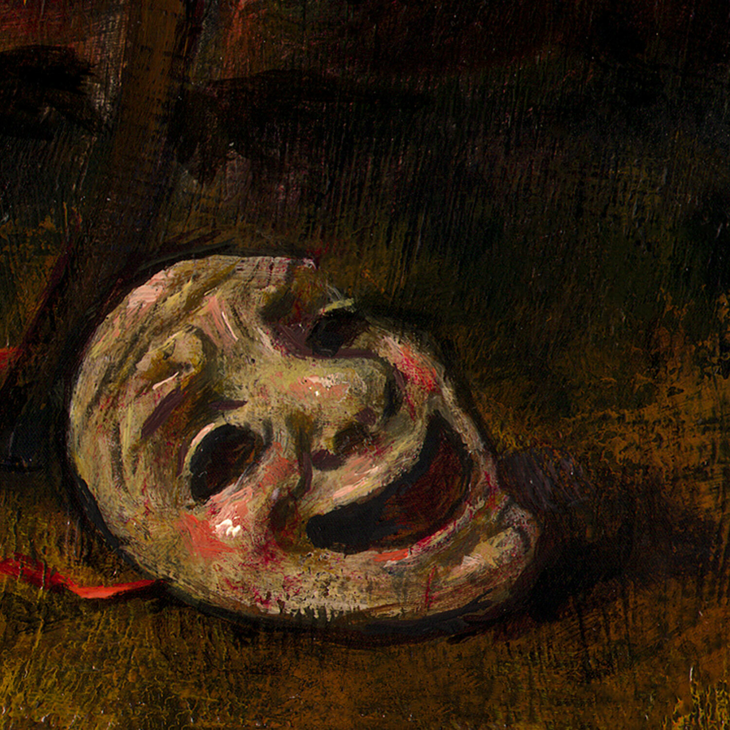 "The Curtain" Original Painting