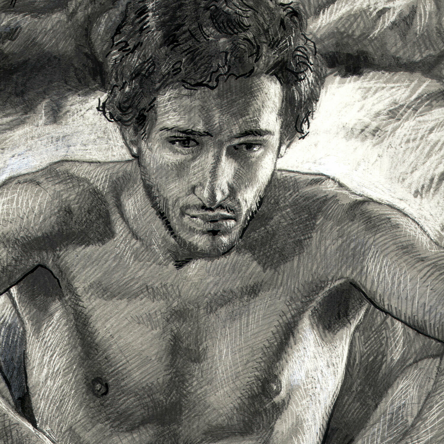 "The Long Night" Original Drawing