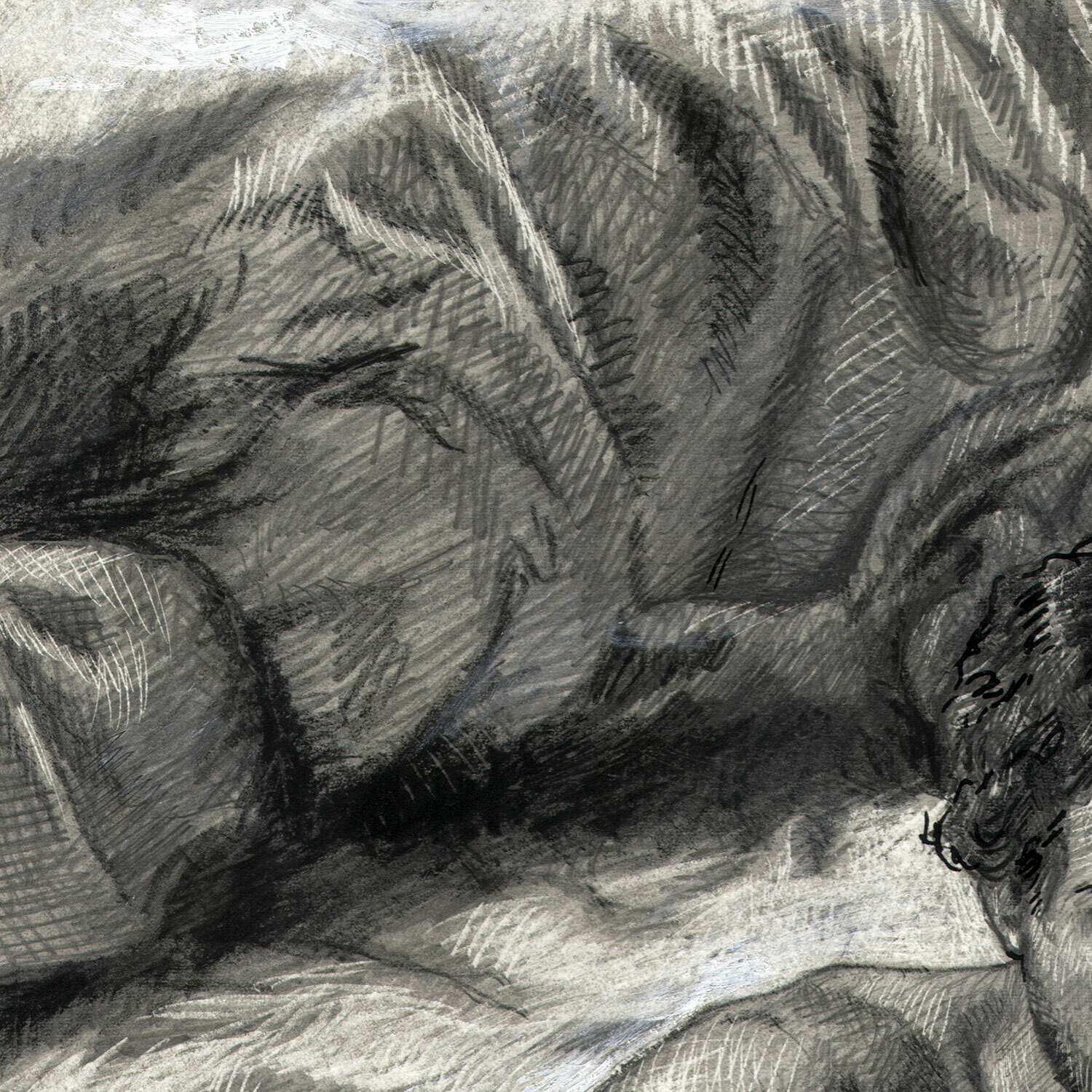 "The Long Night" Original Drawing