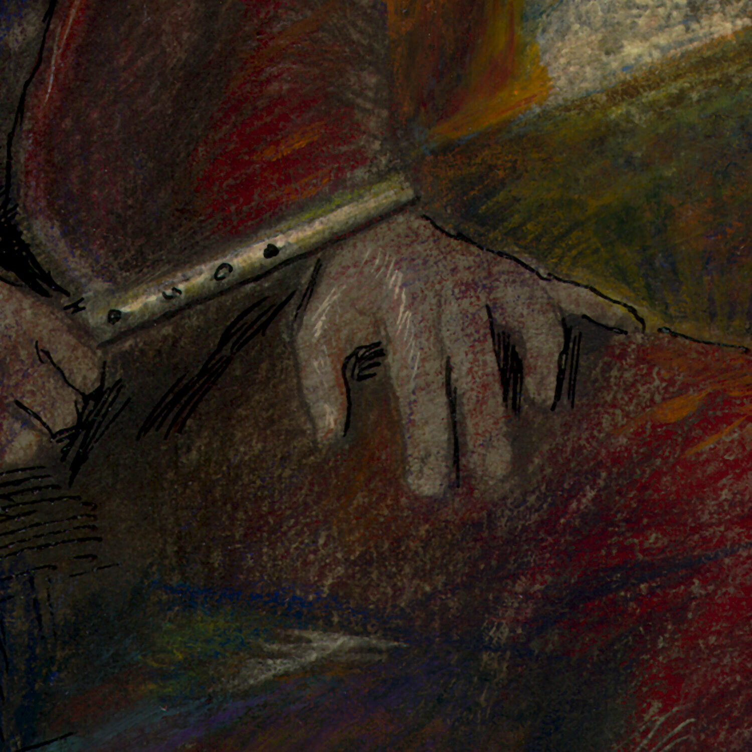 "The Bridge" Original Mixed-Media Work
