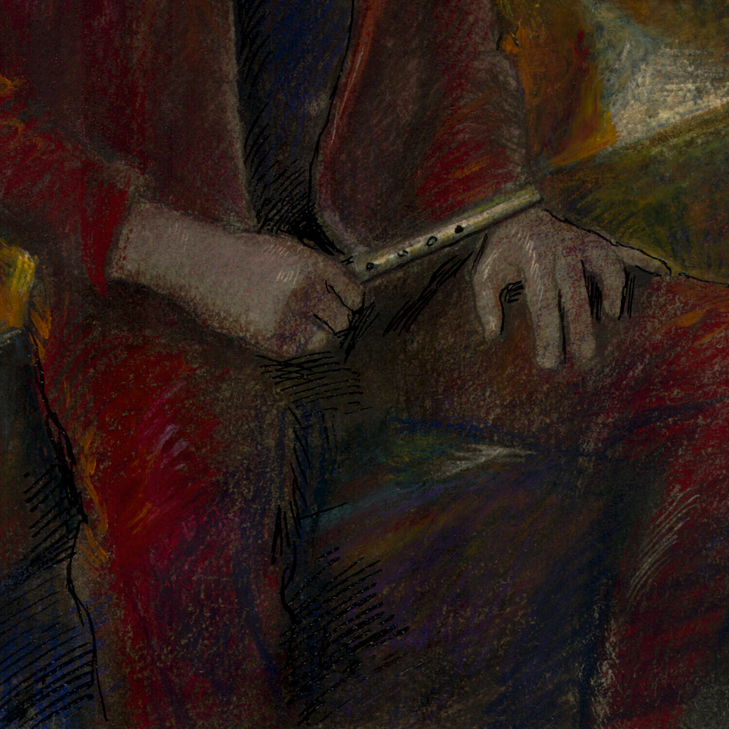 "The Bridge" Original Mixed-Media Work