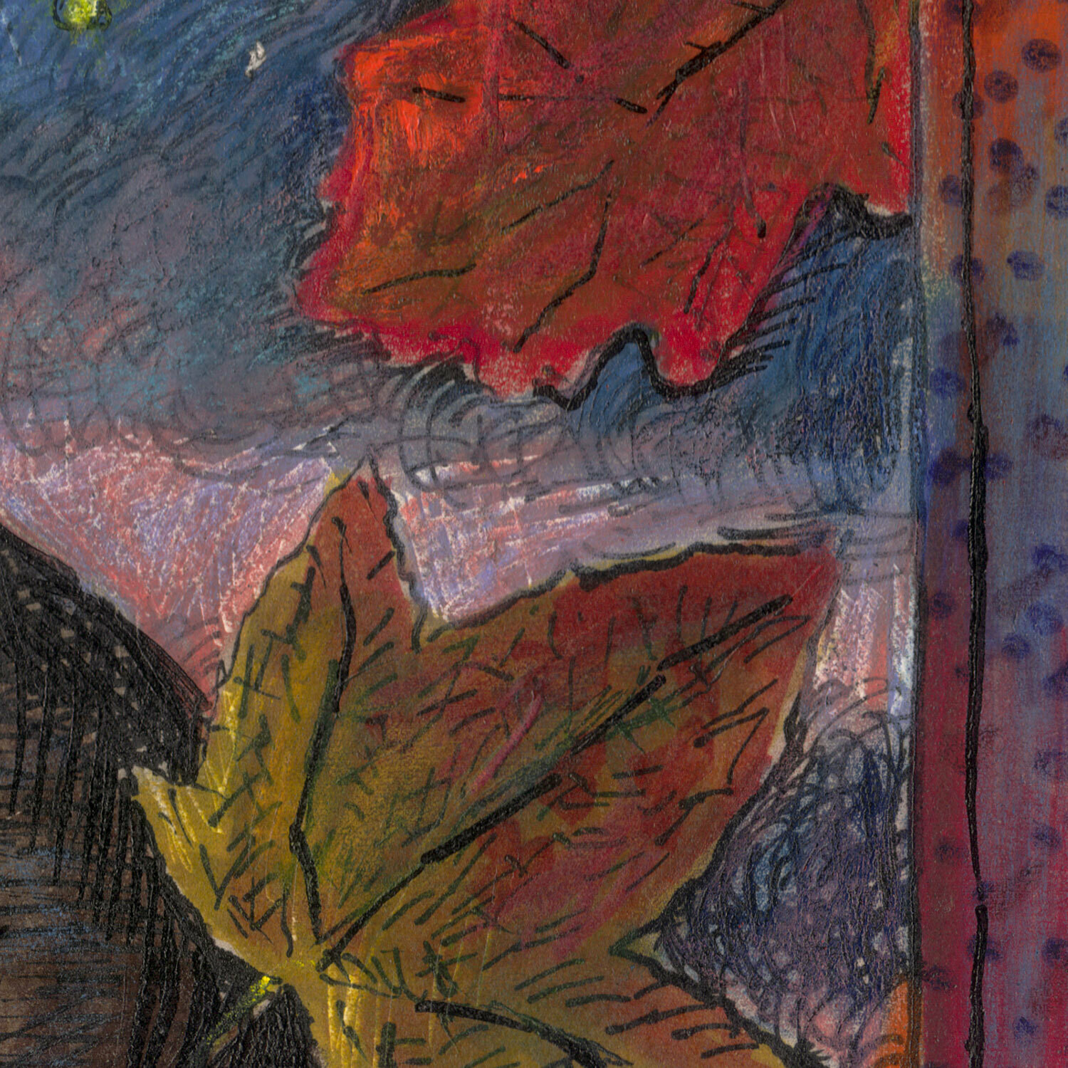 "Nature Morte (for Walt Whitman)" Original Work on Paper
