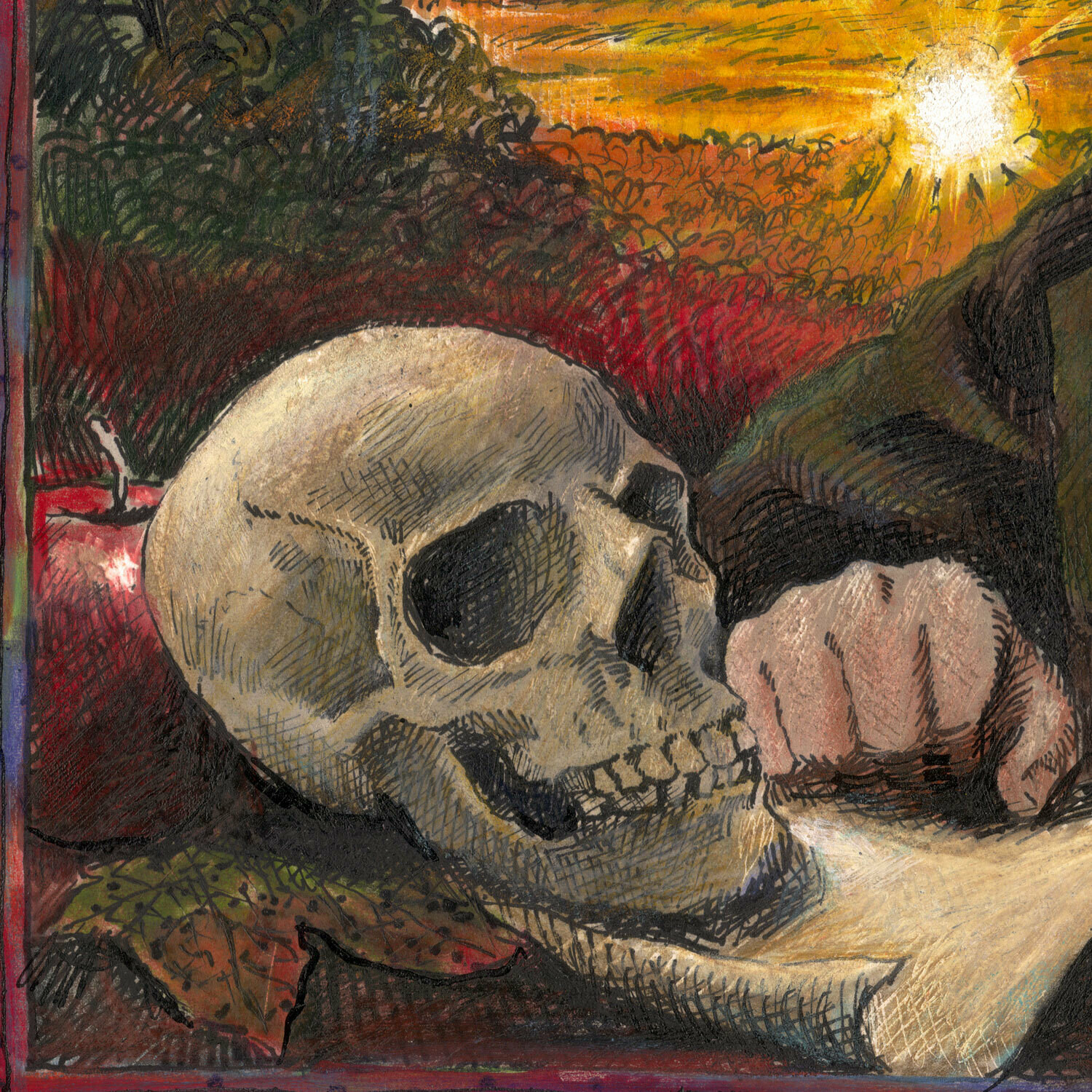 "Nature Morte (for Walt Whitman)" Original Work on Paper